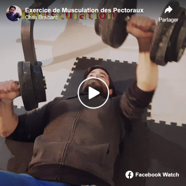 Exercice de Musculation des Pectoraux